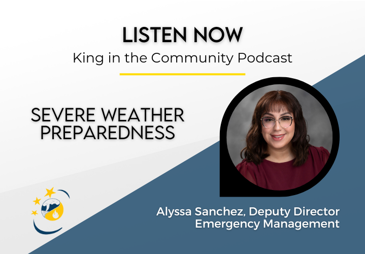 King in the Community: Severe Weather Preparedness - News Image